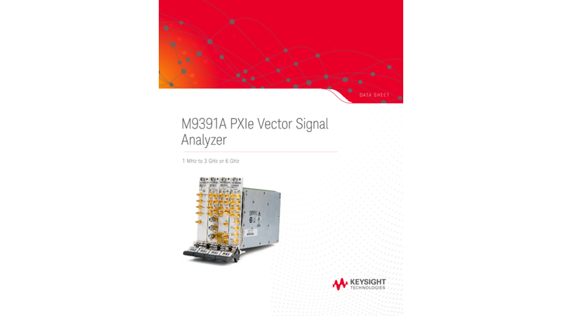 M9391A PXIe Vector Signal Analyzer